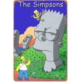 thumbnail image 1 of Bart Simpson's Statue 35 Piece Wooden Jigsaw Puzzles For Adults Family Elderly The Simpsons Cartoon Puzzle Game For Family Art Decorations Funny 35 Piece Puzzle Toy Gift For Friend Wife Mom, 1 of 7