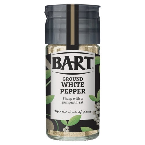 Bart White Pepper Ground 42g, British Import (Pack of 2)