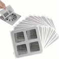 thumbnail image 1 of Bartans Self-Adhesive Shower Hair Catcher, Drain Cover, Floor Mesh Filter, Bathroom Sink Strainer, 1 of 6