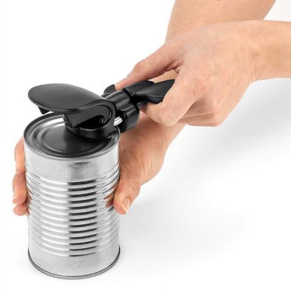 LuciBella Electric Automatic Can Opener Safety Smooth Edge Jar Bottle  Opener Open Your Can With One push of Button Handheld Automatic Battery  Operated