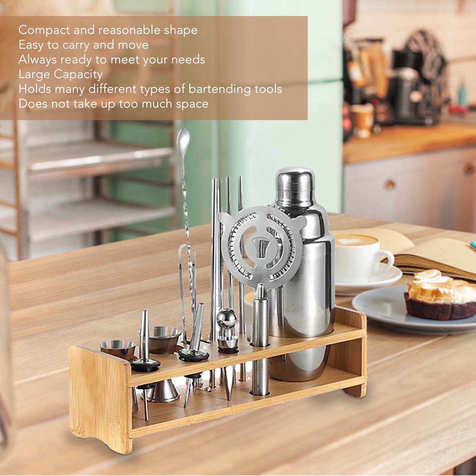 Bartender Kit Stand Bartender Kit Storage Stand Bartending Tool Storage