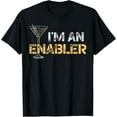 thumbnail image 1 of Bartender Mixologist I'm An Enabler T-Shirt, 1 of 4