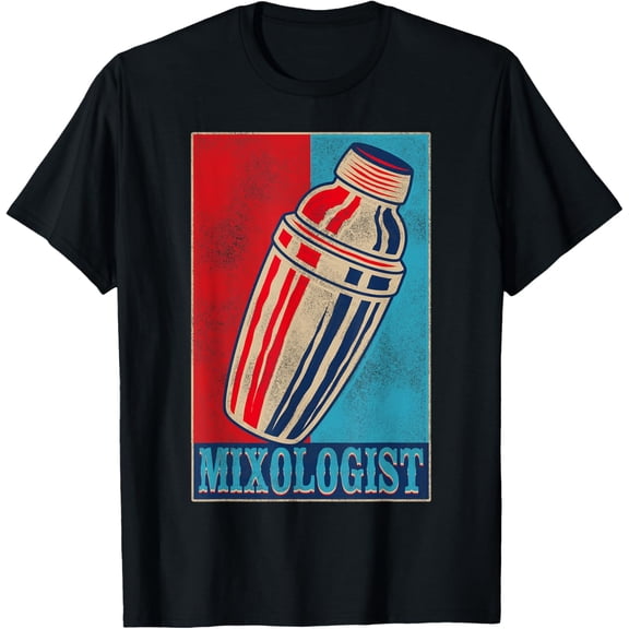 Bartender Mixologist Retro Vintage Mixologist T-Shirt