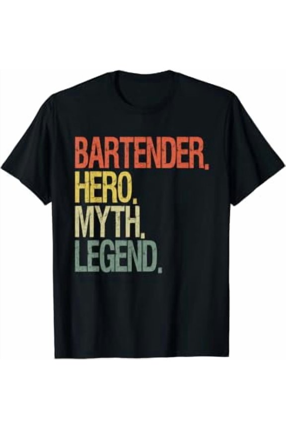 Bartender Service Style T-Shirt