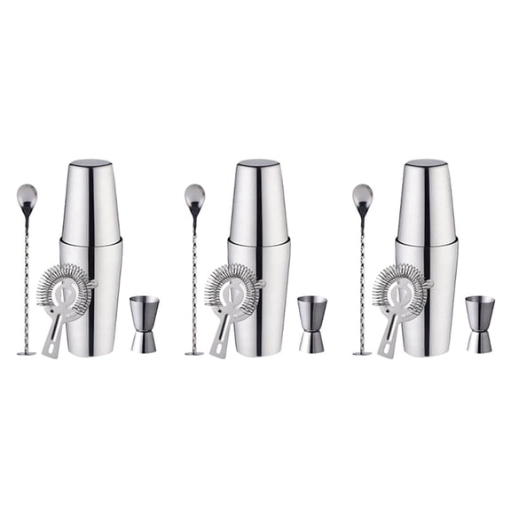 Bartender Set for Professional Bartenders and Family Bars,15 Piece Set of Boston Cocktail Shaker