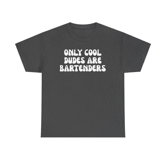 Bartender Shirt Gifts Tshirt Crew Neck Short Sleeve