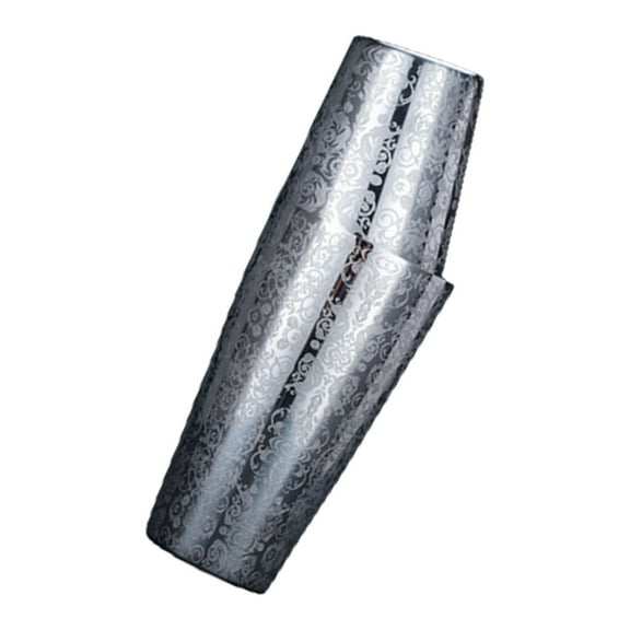 Bartenders Shaker Set with Mirror Finish and Ergonomic Grip for Mixing Drink Engraving Stainless Steel Cocktail Mixer