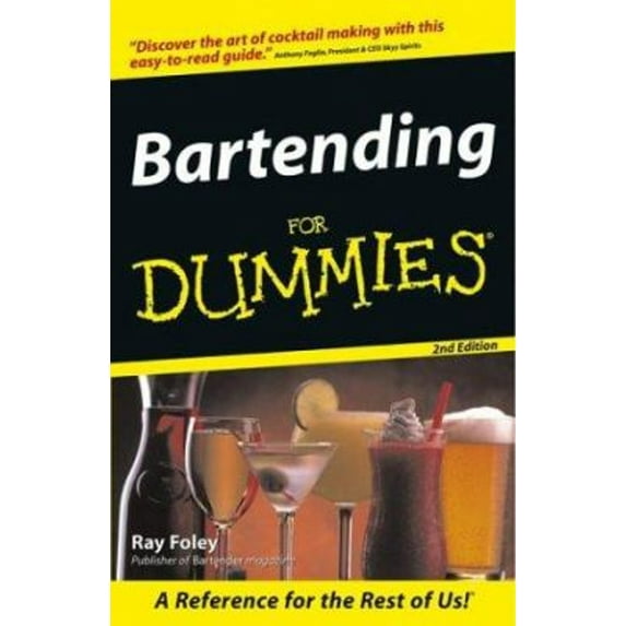Pre-Owned Bartending for Dummies (Paperback) 076453968X 9780764539688