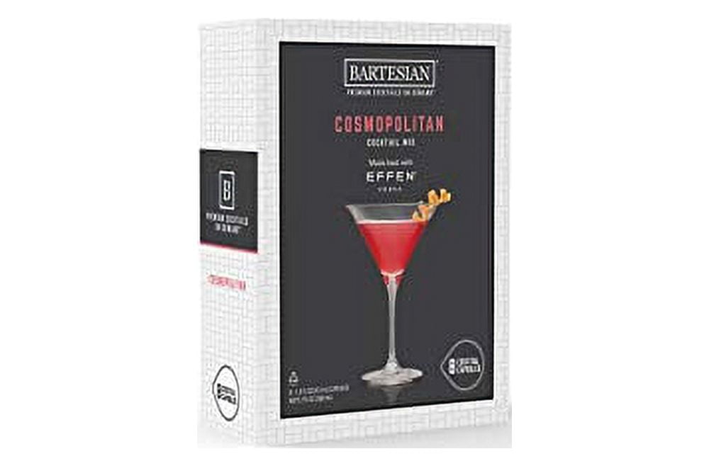Bartesian Cosmopolitan Cocktail Mixer Capsules, Pack of 8 Cocktail