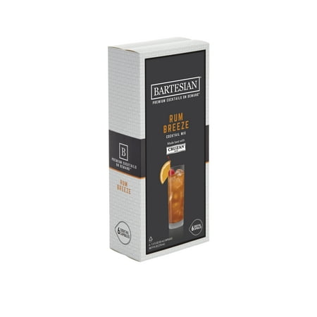 Rum Breeze Cocktail Mix Capsule for Bartesian Cocktail Maker (6-Pack)