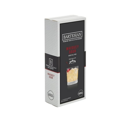 Whiskey Sour Cocktail Mix Capsule for Bartesian Cocktail Maker (6-Pack)