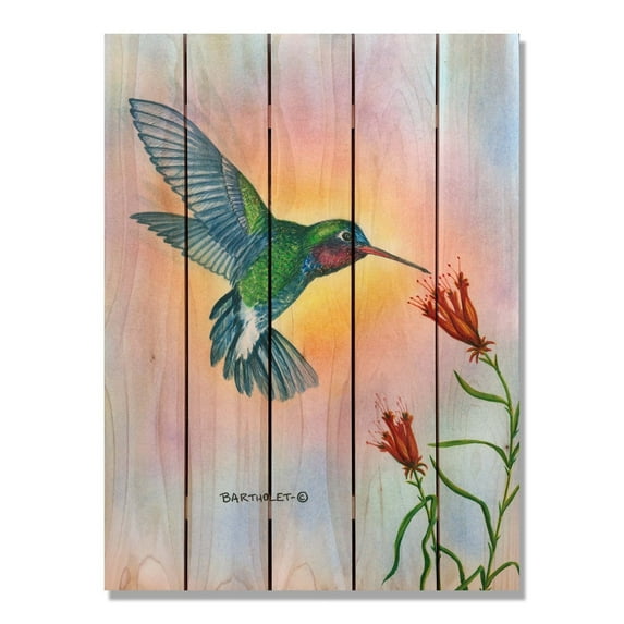 Bartholets Broad Bill Indoor / Outdoor Cedar Panel Wall Art