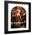 thumbnail image 1 of Bartholomaeus Spranger 11x14 Black Modern Framed Museum Art Print Titled - Epitaph of Goldsmith Nicolas Muller of Prague (1592 - 1593), 1 of 5