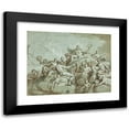 thumbnail image 1 of Bartholomaeus Spranger 14x12 Black Modern Framed Museum Art Print Titled - Apollo and the Muses (C. 1700), 1 of 5