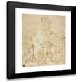 thumbnail image 1 of Bartholomaeus Spranger 15x18 Black Modern Framed Museum Art Print Titled - Martyrdom of Saint Sebastian, 1 of 5