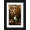 thumbnail image 1 of Bartholomeus Breenbergh 10x14 Black Ornate Wood Framed Double Matted Museum Art Print Titled: The Resurrection (C. 1635), 1 of 5