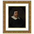 thumbnail image 1 of Bartholomeus van der Helst 15x18 Gold Ornate Wood Frame and Double Matted Museum Art Print Titled - Portrait of a Man (1647), 1 of 4