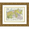 thumbnail image 1 of Bartholomew 18x14 Gold Ornate Wood Framed with Double Matting Museum Art Print Titled - Limerick County Ireland - Bartholomew 1882, 1 of 4