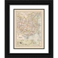 thumbnail image 1 of Bartholomew 25x32 Black Ornate Wood Framed with Double Matting Museum Art Print Titled - China - Bartholomew 1892, 1 of 4