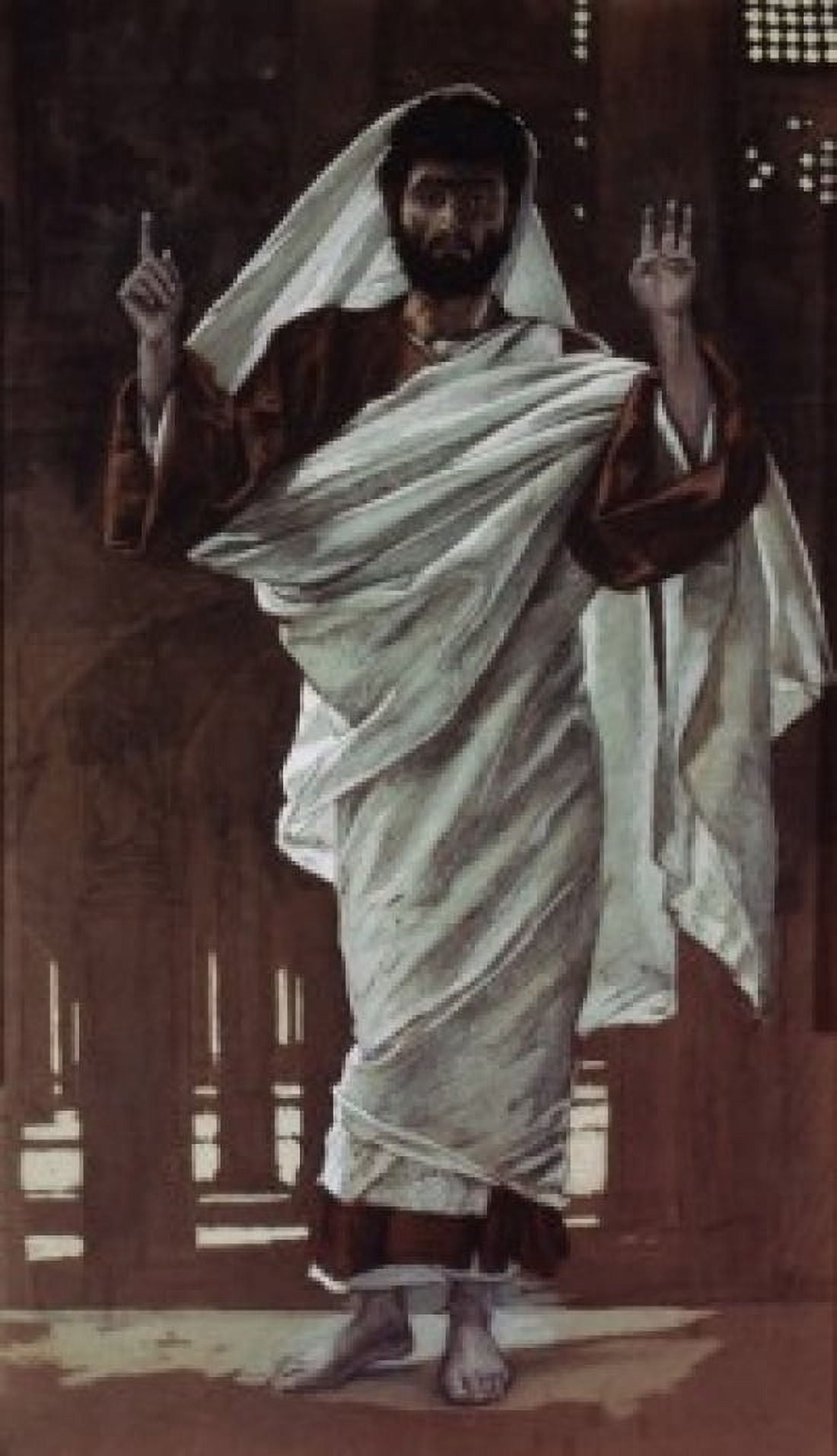 Bartholomew James Tissot (1836-1902 French) Canvas Art - James Tissot (24 x 36)