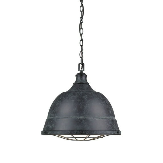 Golden Lighting Bartlett 2-light Pendant in Black Patina