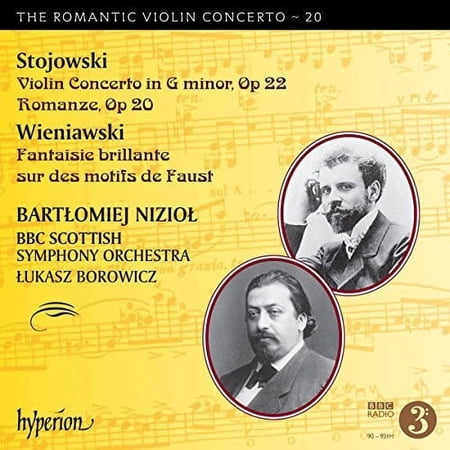 Bartlomiej Niziol - The Romantic Violin Concerto, Vol. 20 - Music & Performance - CD