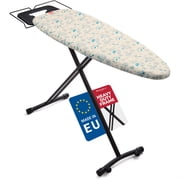Bartnelli Pro Luxury Ironing Board, 49 x 16 Inches, Adjustable Height, Foldable with Iron Rest and Wire Hanger