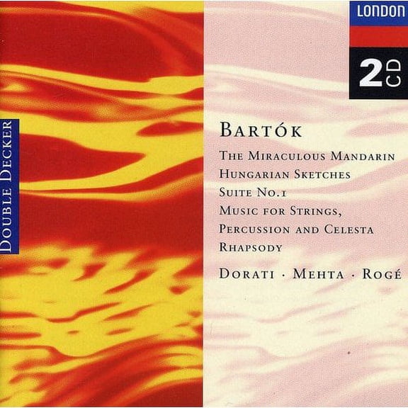 Bartok: The Miraculous Mandarin, Etc. (2CD) (Remaster)