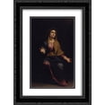 thumbnail image 1 of Bartolome Esteban Murillo 2x Matted 18x24 Black Ornate Framed Art Print 'Dolorosa', 1 of 2