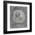 thumbnail image 1 of Bartolommeo Nazari 15x18 Black Modern Framed Museum Art Print Titled - Portrait of a Man Wearing a Wig (1699-1758), 1 of 5