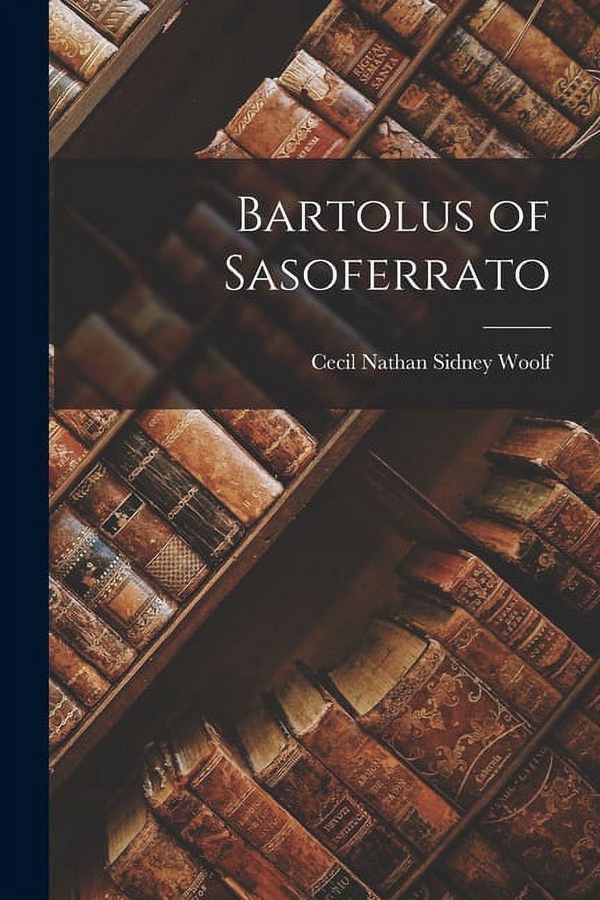 Bartolus of Sasoferrato (Paperback)