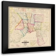 thumbnail image 1 of Barton 13x12 Black Modern Framed Museum Art Print Titled - Scioto Ohio - Barton 1875, 1 of 5