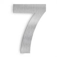 thumbnail image 1 of Barton 6 Inch Floating House Number "7" Stainless Steel Anti-Rust House Address Numbers for Outsid, Mailbox Yard Home Front Door, Satin Finish, 1 of 5