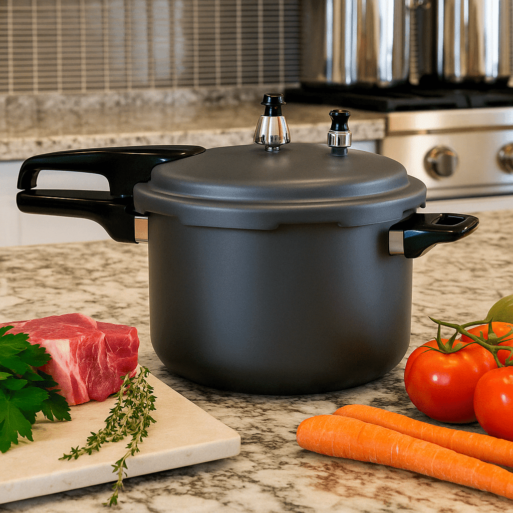 Barton 7.4-Quart Titanium Pressure Cooker, Anodized Aluminum