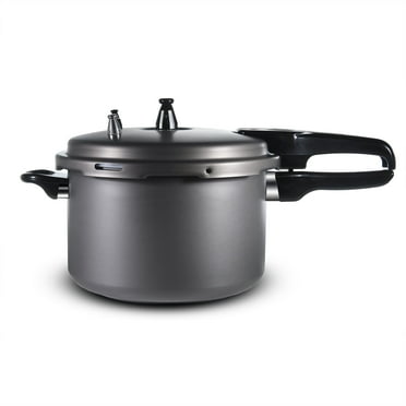 Barton 7.4-Quart Pressure Cooker Titanium Pressure Canner, With Release Valve, Compatible with Gas, Electric & Induction Cooking, Fast Cooking Stove Top Pot