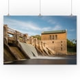 thumbnail image 1 of Barton Dam, Ann Arbor, Michigan Photography A-90801 (24x36 Giclee Gallery Print, Wall Decor Travel Poster), 1 of 3