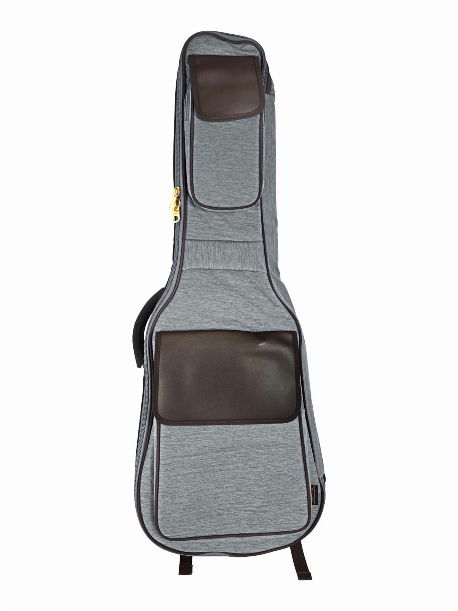 Barton GSP Messenger Electric Guitar Gig Bag, Fossil Gray