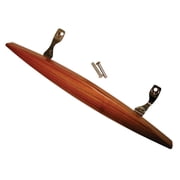 Barton Kramer 449C Chrome Brown Wood Patio Door Handle Set 0. 75 L in.