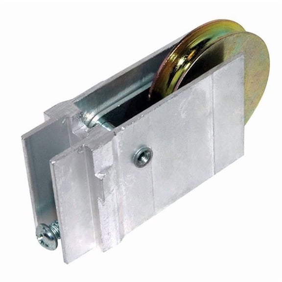 Barton Kramer  1.5 in. Diameter Mill Aluminum Sliding Glass Door Roller Assembly
