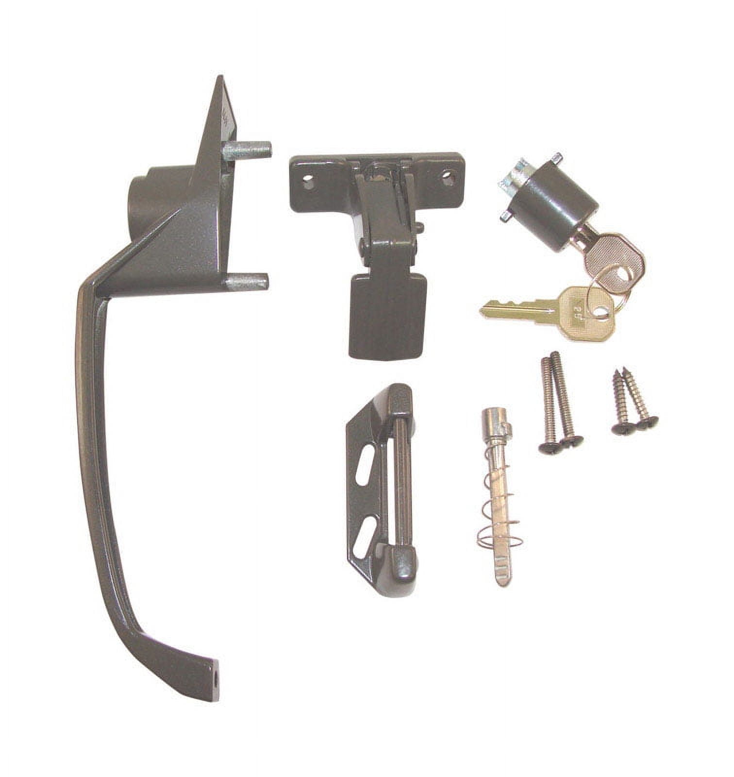 Barton Kramer 328BC Steel Bronze Finish Side Mount Screen Door Handle 1