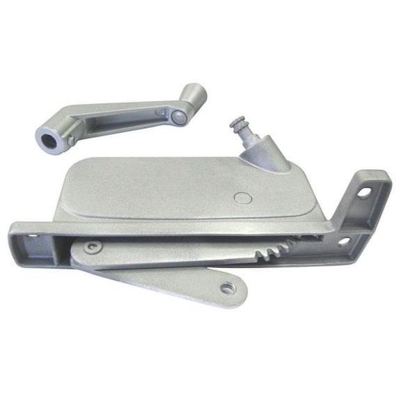 Barton Kramer 5496674 Silver Aluminum Right Awning Window Operator for Security Windows