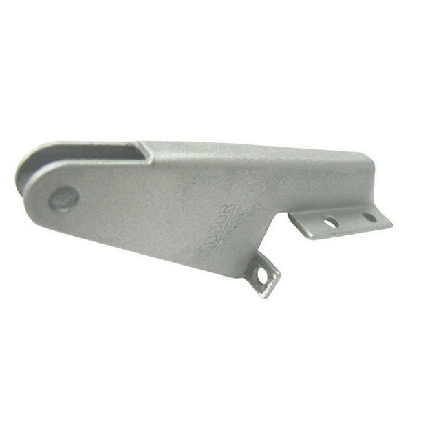 Barton Kramer Silver Plastic Jamb Bracket 1.62 in. H X 4.25 in. W X 1.125 in. L 1 pk Barton Kramer Silver Plastic Jamb Bracket 1.62 in. H X 4.25 in. W X 1.125 in. L 1 pk