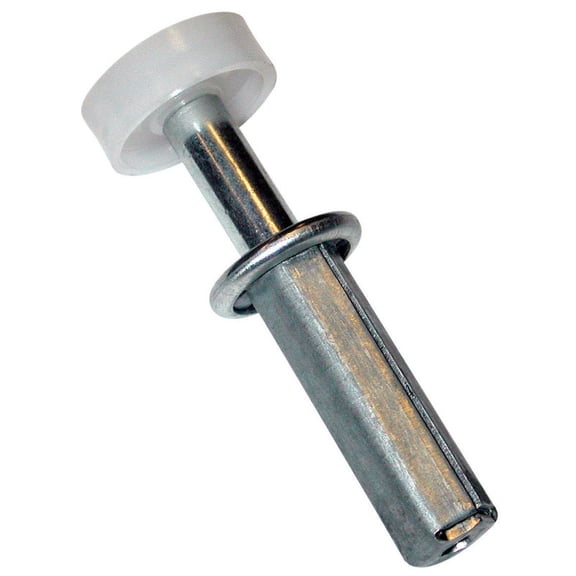 Barton Kramer 5497078 Mill Silver Steel Bi-Fold Door Wheel Guide, Pack of 2