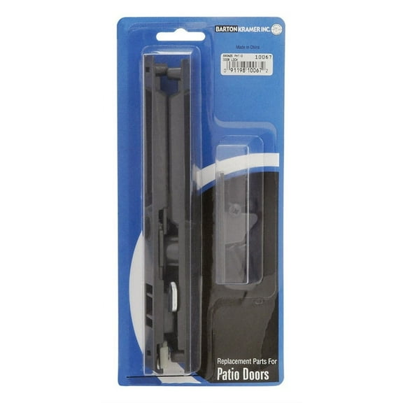 Barton Kramer 5609672 Bronze Sliding Glass Patio Door Lock Set