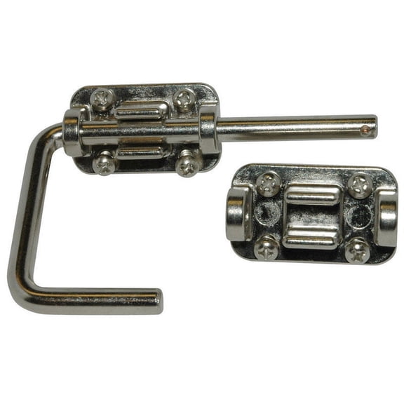 Barton Kramer Chrome Chrome Sliding Glass Door Security Latch