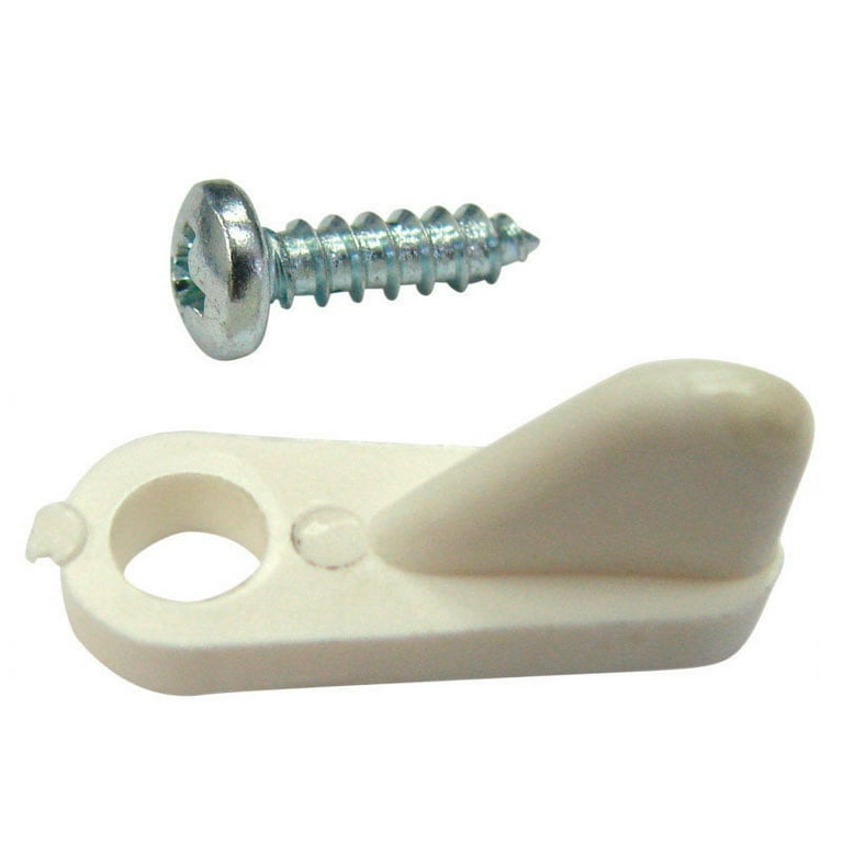 Barton Kramer White Nylon Screen Clip 1 pk Barton Kramer White Nylon Screen Clip 1 pk