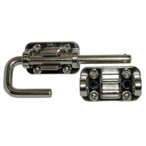 Barton Kramer 5498530 Chrome Sliding Glass Door Security Latch