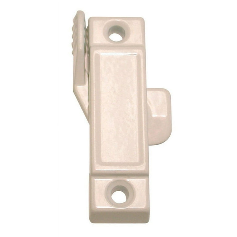 Barton Kramer White Die-Cast Window Latch 25/32 in. W X 2-15/16 in. L 1 pk Barton Kramer White Die-Cast Window Latch 25/32 in. W X 2-15/16 in. L 1 pk