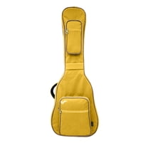 Barton Lockdown Premium Short Scale Bass Guitar Gig Bag, Goldenrod