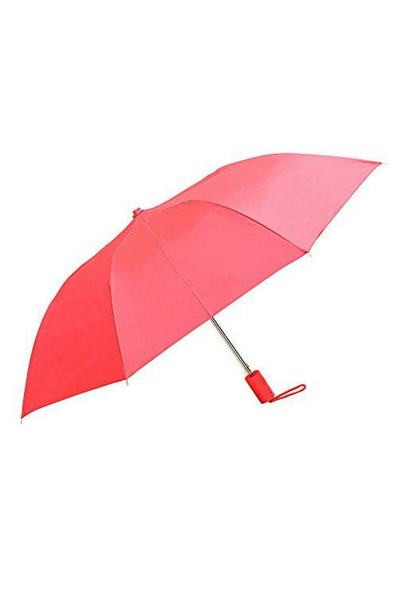 Red Compact Rain Umbrella, Pack of 12
